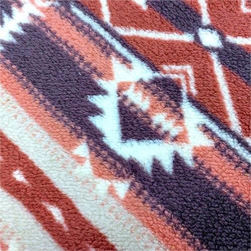Printed Sherpa Fabric
