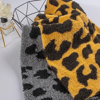 قماش شيربا بطبعة جلد النمر