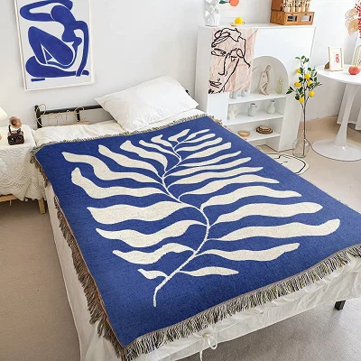 Polyester Tassel Blanket