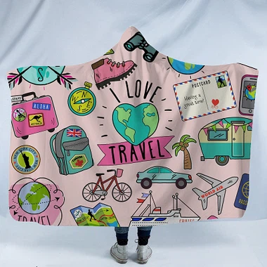 بطانية هوديي جانبية مزدوجة