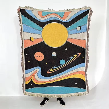 نسيج النزهة بطانية